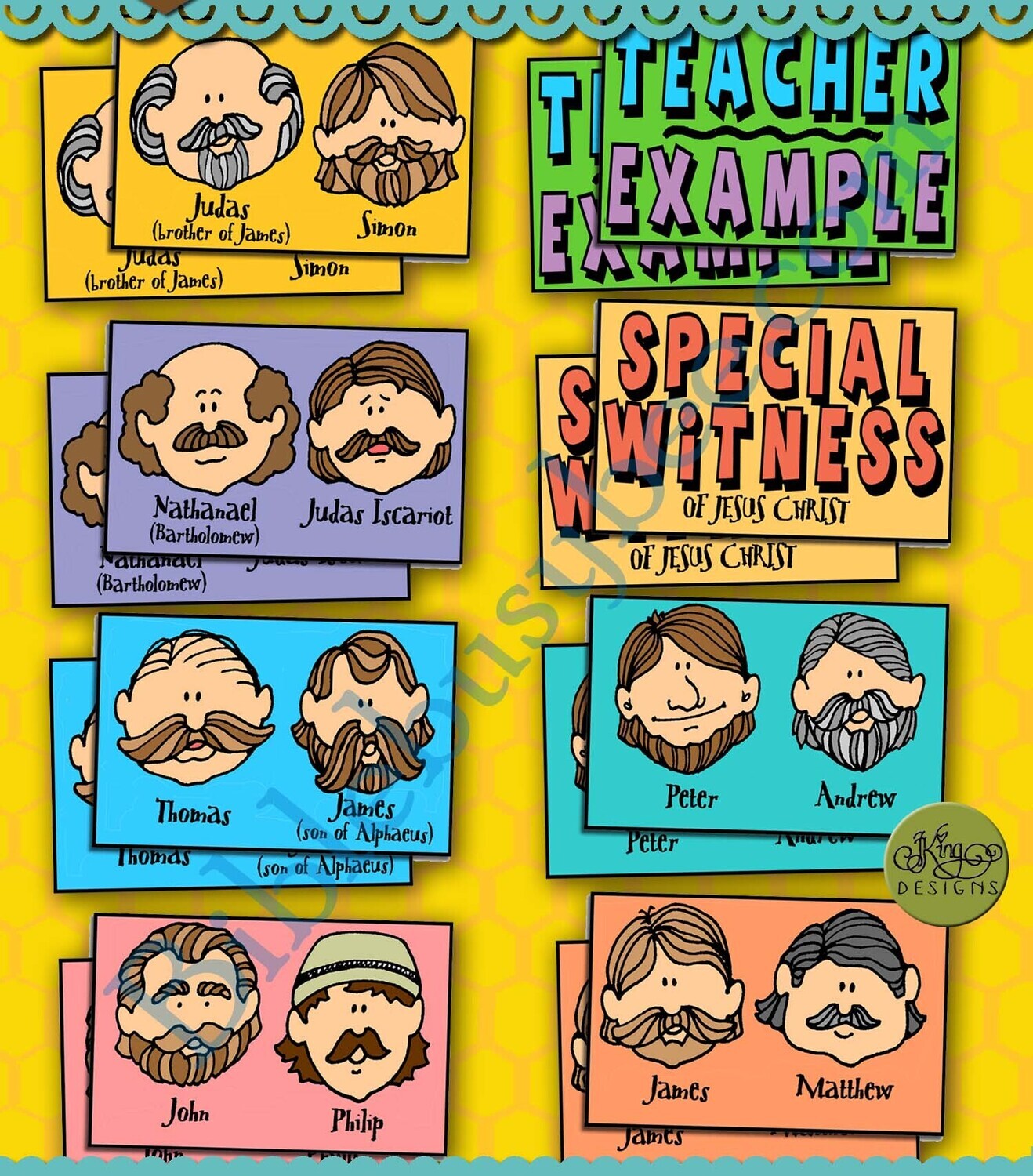 Apostles Were Special Witnesses of Jesus match game