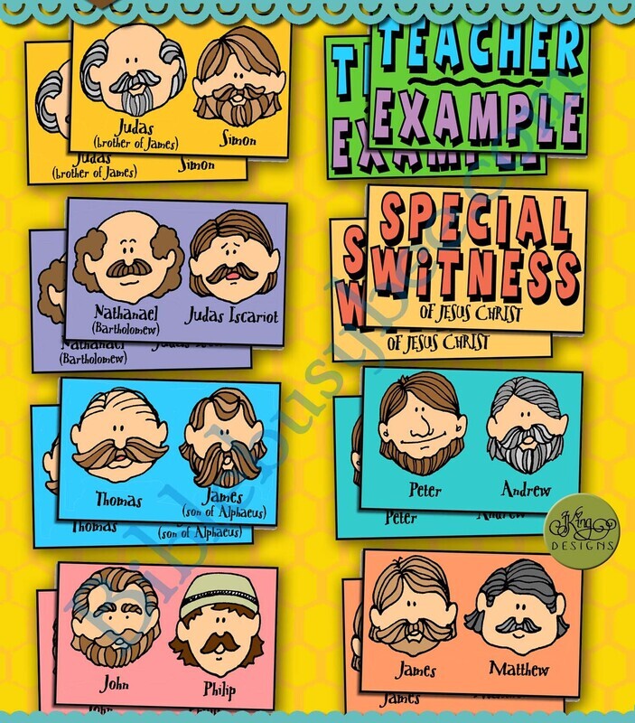 Apostles Were Special Witnesses of Jesus match game