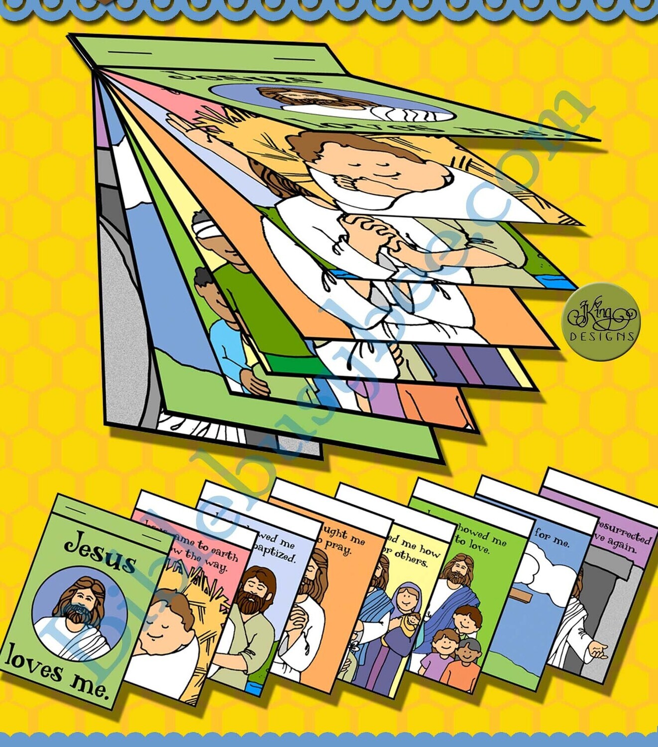 Jesus Loves Me - Count-the-Ways (birth - resurrection) Spotlight Book