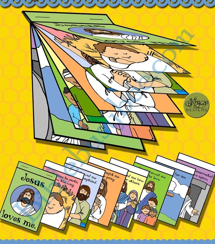 Jesus Loves Me - Count-the-Ways (birth - resurrection) Spotlight Book