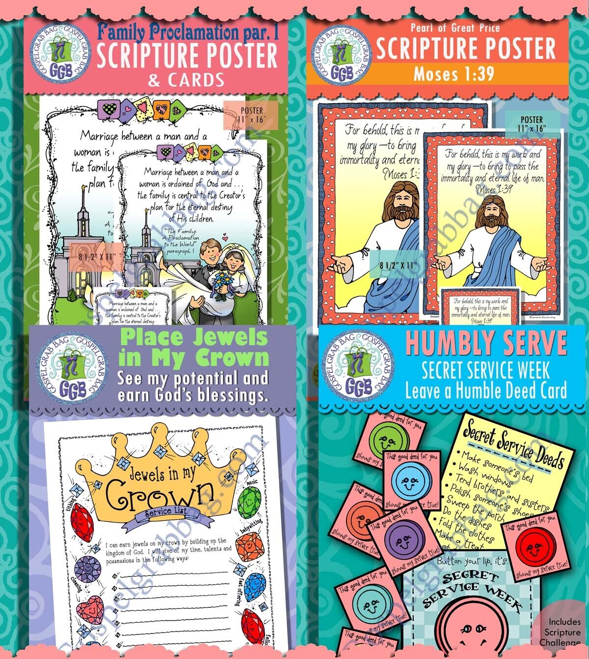 Sunday School Class &quot;What Lack I Yet?&quot; May (week 2) BUNDLE
