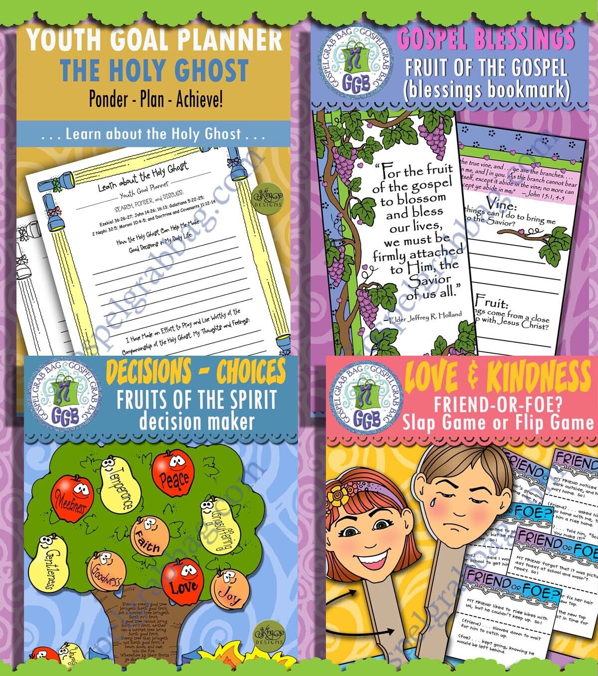 Sunday School Class &quot;Continue Ye in My Love&quot; June (week 2) BUNDLE