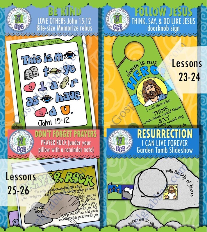 CFM New Testament June 2023 Ages 4-7 BUNDLE - Activities