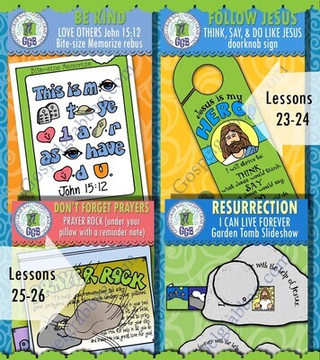 CFM New Testament June 2023 Ages 4-7 BUNDLE - Activities