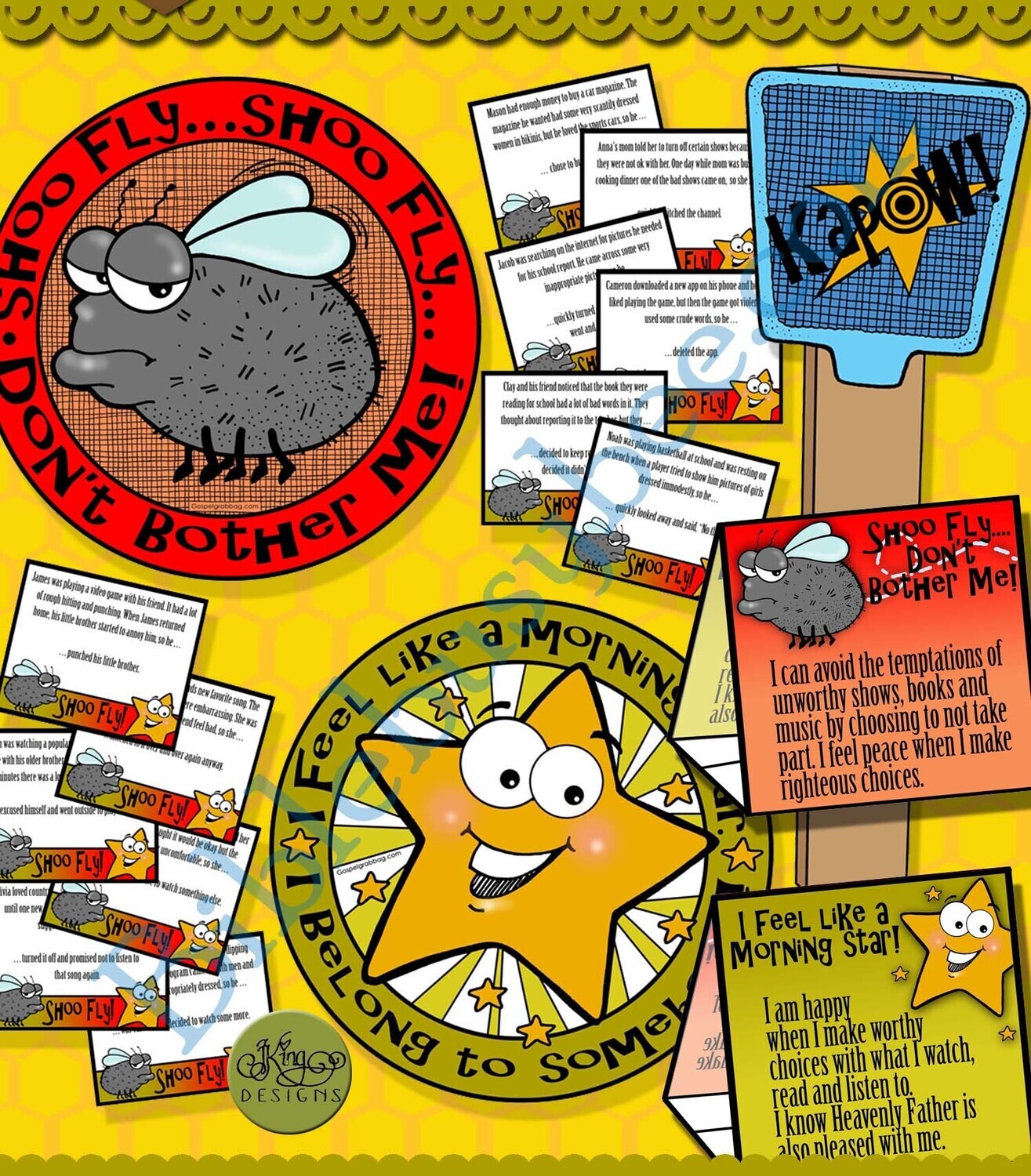 Shoo Fly Don&#39;t Bother Me! Media Choices Swat Game