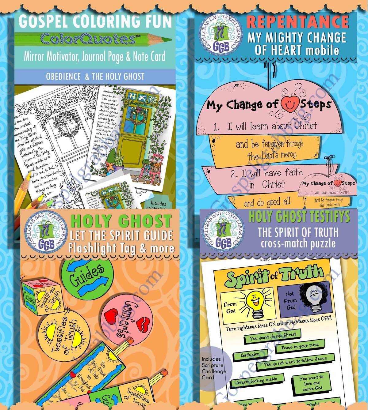 Sunday School Class &quot;What Wilt Thou Have Me to Do?&quot; July (week 3) BUNDLE