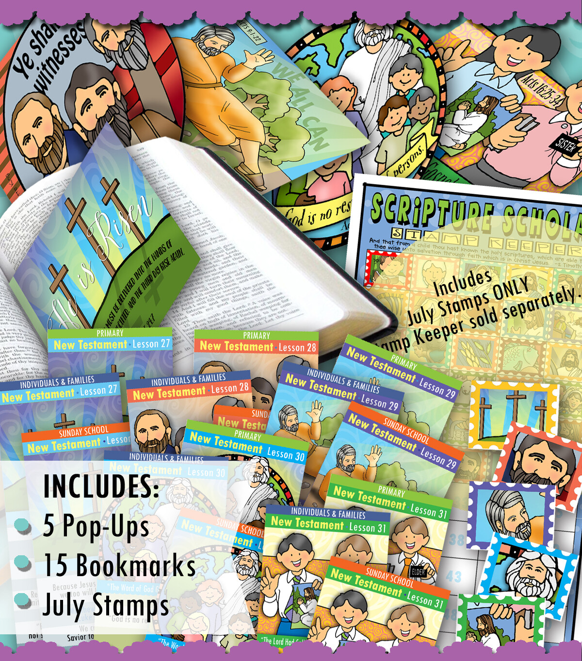 Scripture Scholar BUNDLE  for July (New Testament)