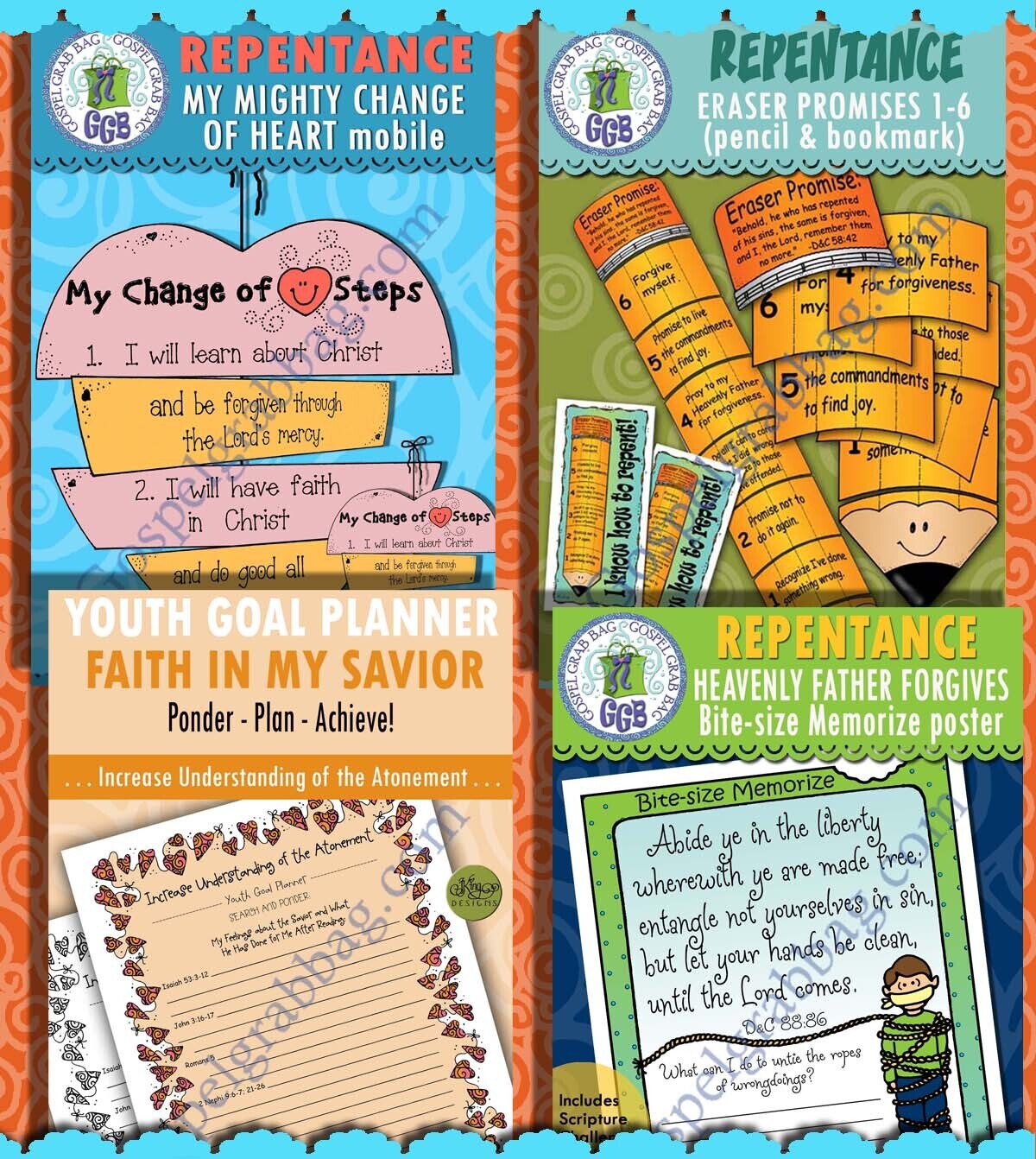 Youth Doctrinal Class &quot;How Can Jesus Christ Help Me Change?&quot; Aug 13, 2023 BUNDLE 2