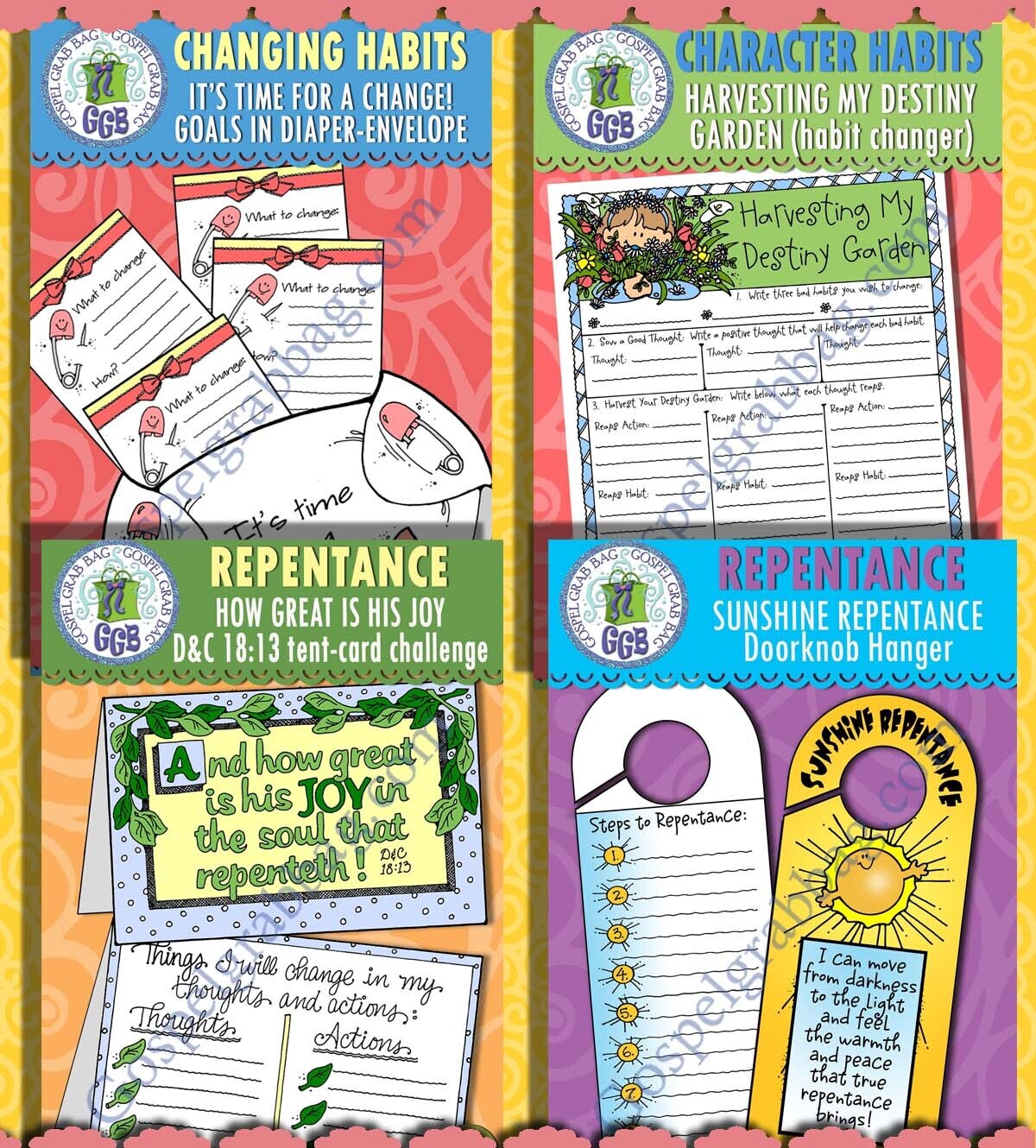 Youth Doctrinal Class &quot;How Can Jesus Christ Help Me Change?&quot; August 13, 2023 BUNDLE 3