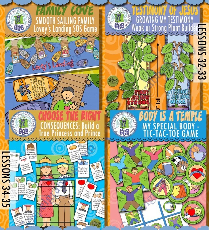 CFM New Testament August 2023 All Ages BUNDLE - Post-and-Present Activities