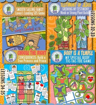 CFM New Testament August 2023 All Ages BUNDLE - Post-and-Present Activities