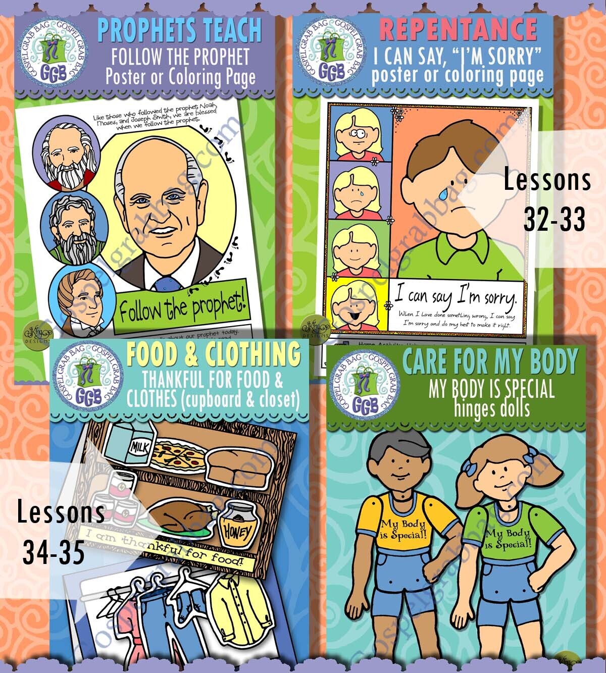CFM New Testament August 2023 Ages 1-5 BUNDLE - Activities