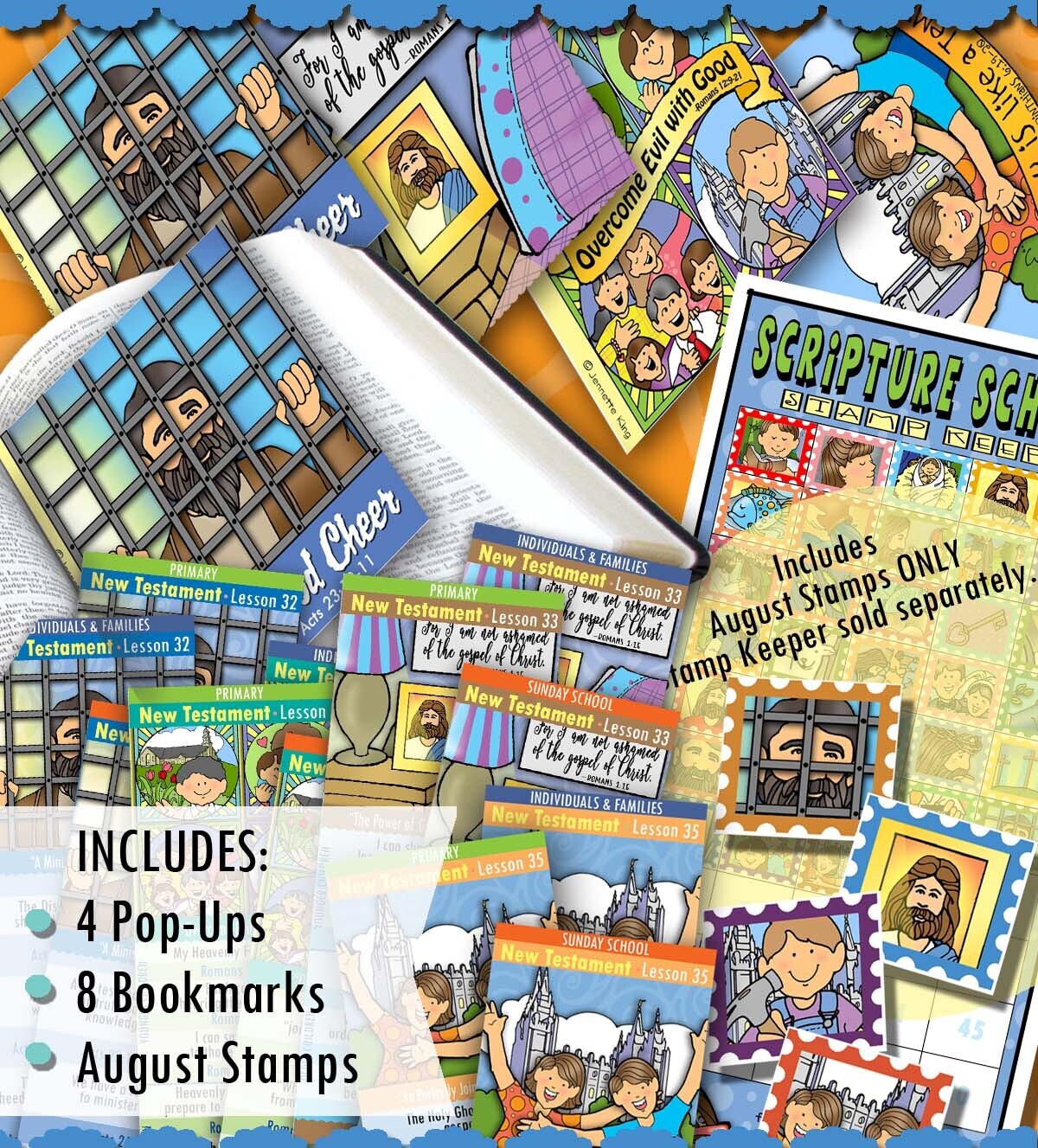 Scripture Scholar BUNDLE  for August (New Testament)