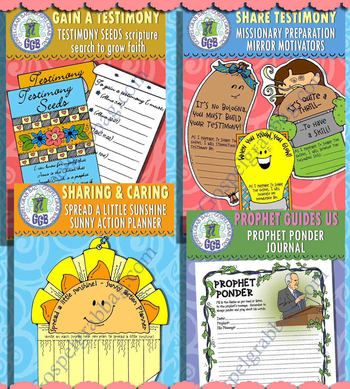 Sunday School Class &quot;A Minister and a Witness&quot; August (week 1) BUNDLE