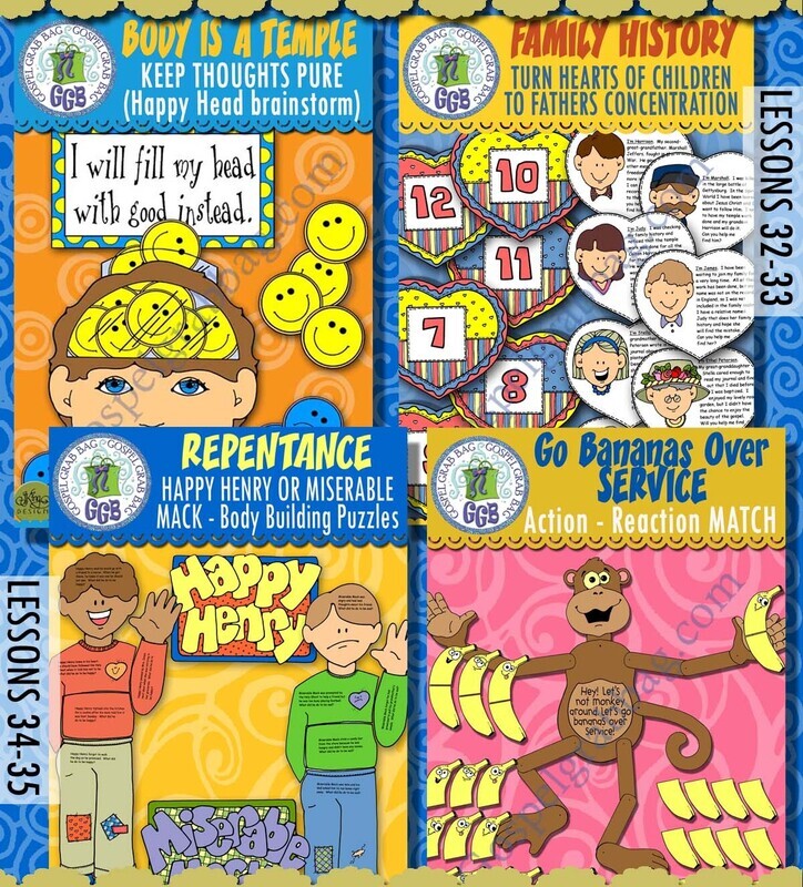 CFM New Testament September 2023 All Ages BUNDLE - Post-and-Present Activities