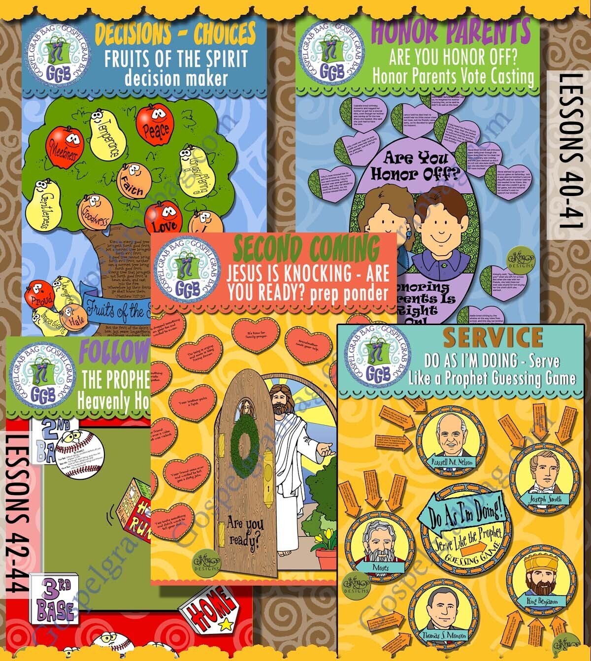 CFM New Testament October 2023 All Ages BUNDLE - Post-and-Present Activities