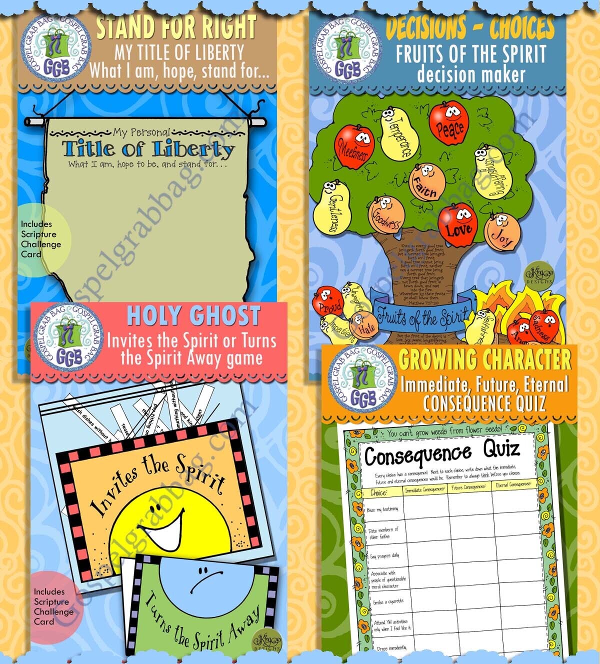 Sunday School Class &quot;Walk in the Spirit&quot; October (week 1) BUNDLE