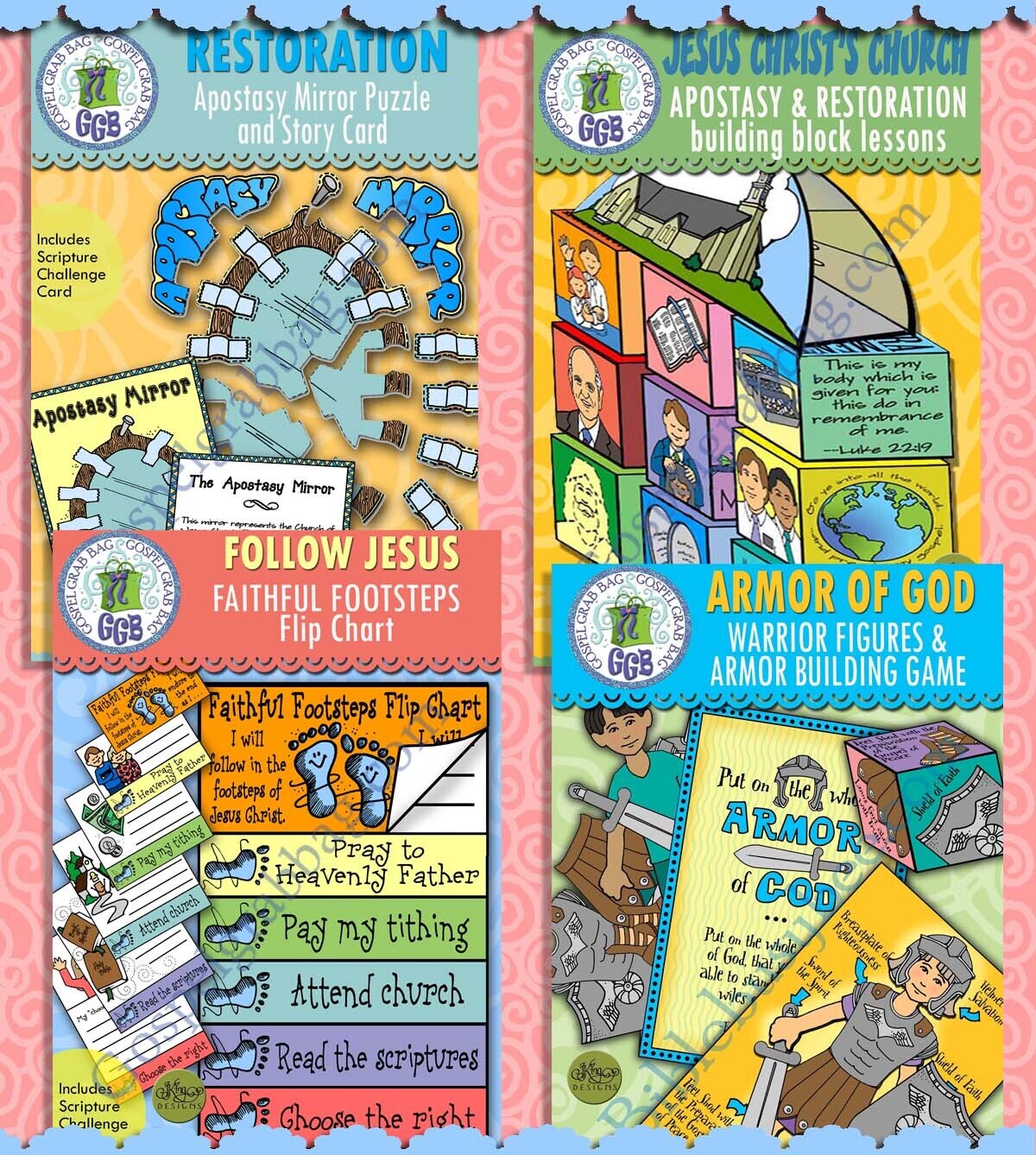 Sunday School Class &quot;For the Perfecting of the Saints&quot; October (week 2) BUNDLE