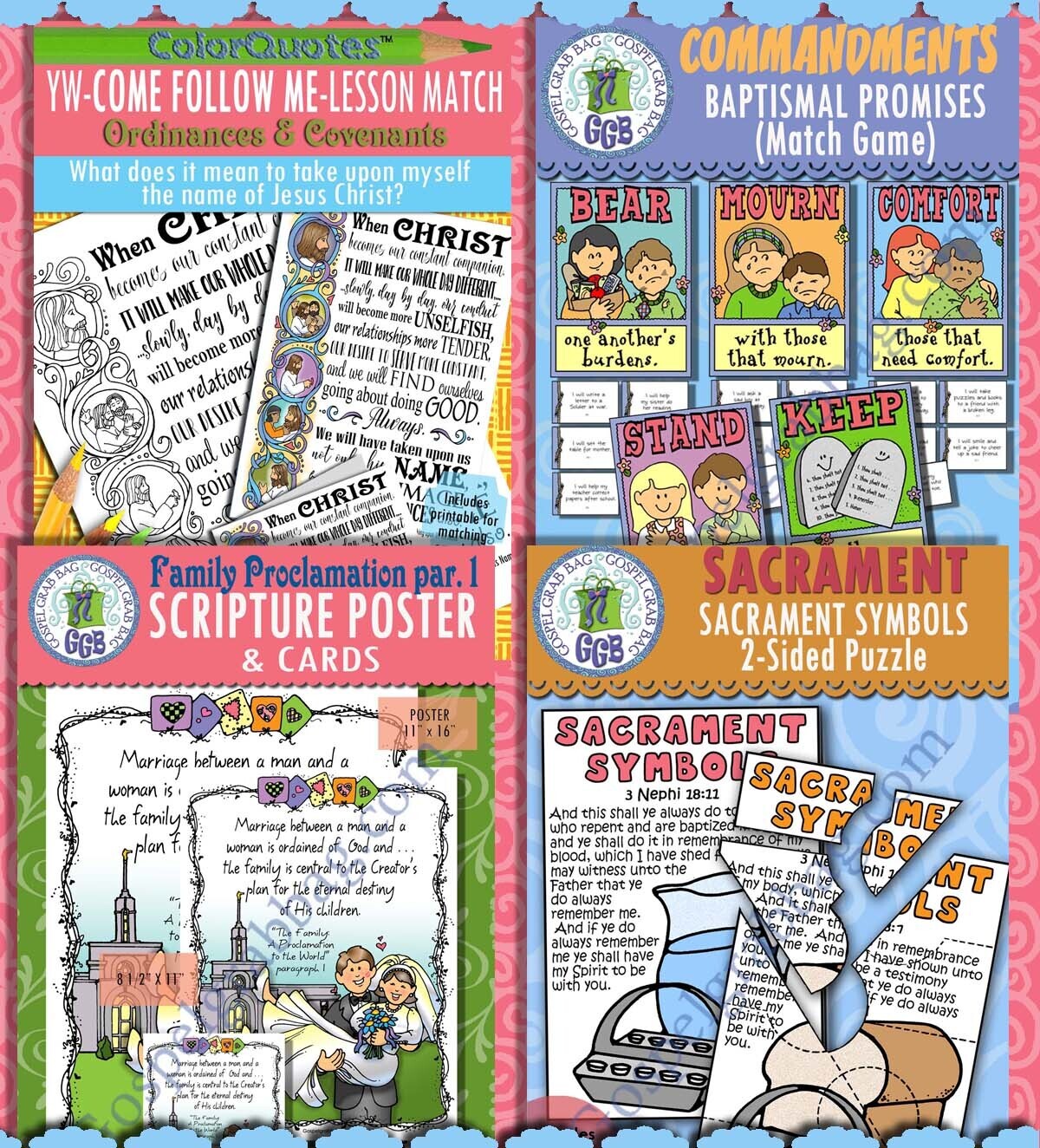 Youth Doctrinal Class &quot;How Can I Draw Closer to Jesus Christ through Sacred Ordinances and Covenants?&quot; Nov. 8, 2023 BUNDLE 3