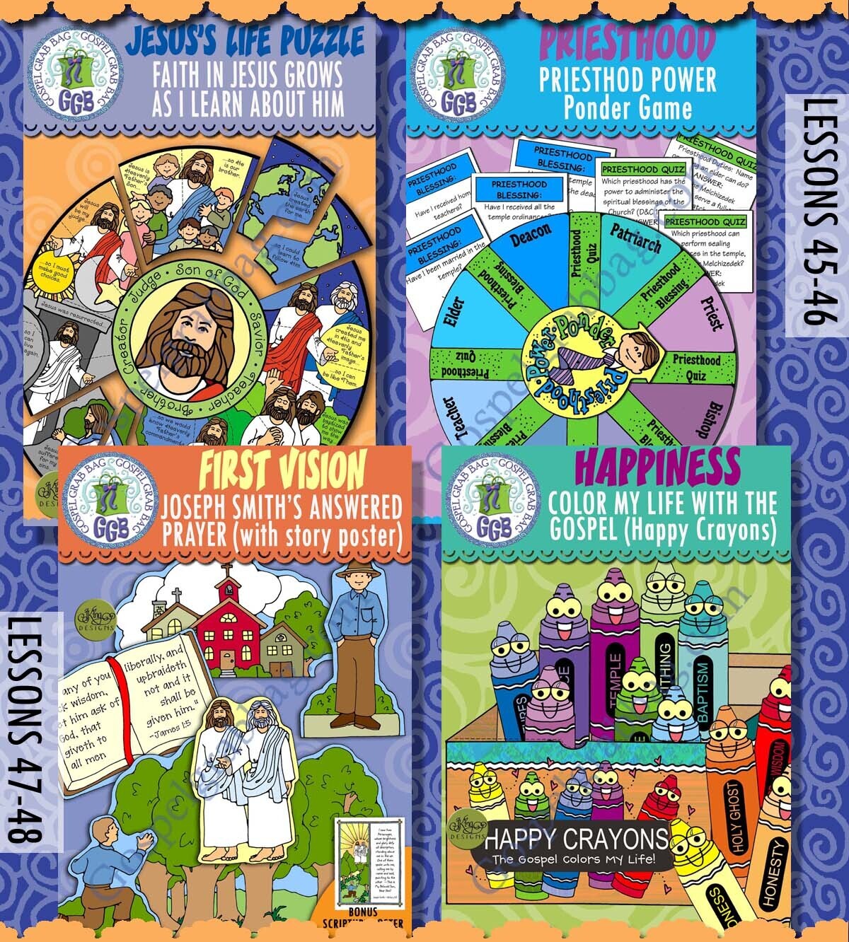 CFM New Testament November 2023 All Ages BUNDLE - Post-and-Present Activities