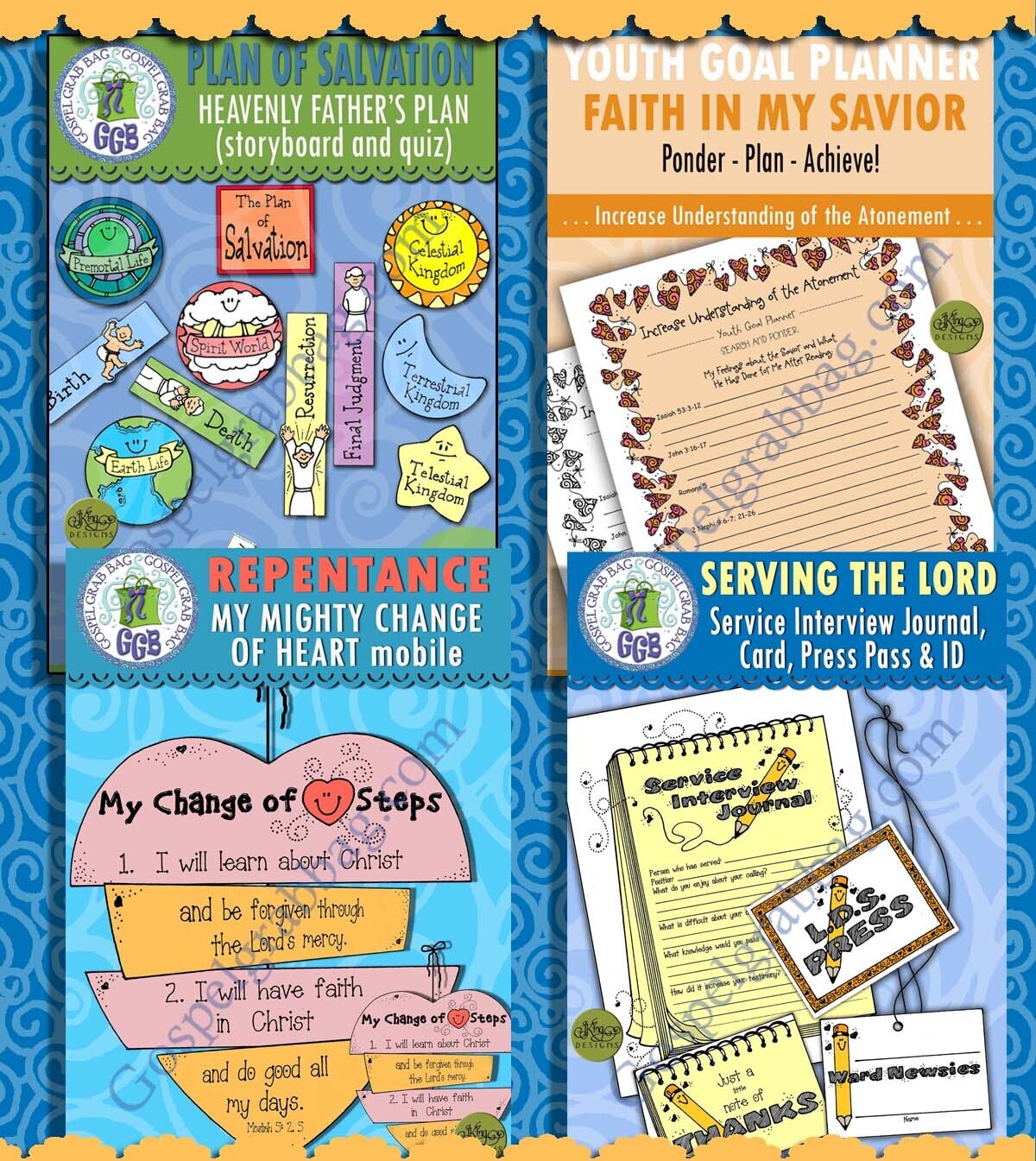 Sunday School Class &quot;Jesus Christ, &#39;the Author of Eternal Salvation&quot; November (week 1) BUNDLE