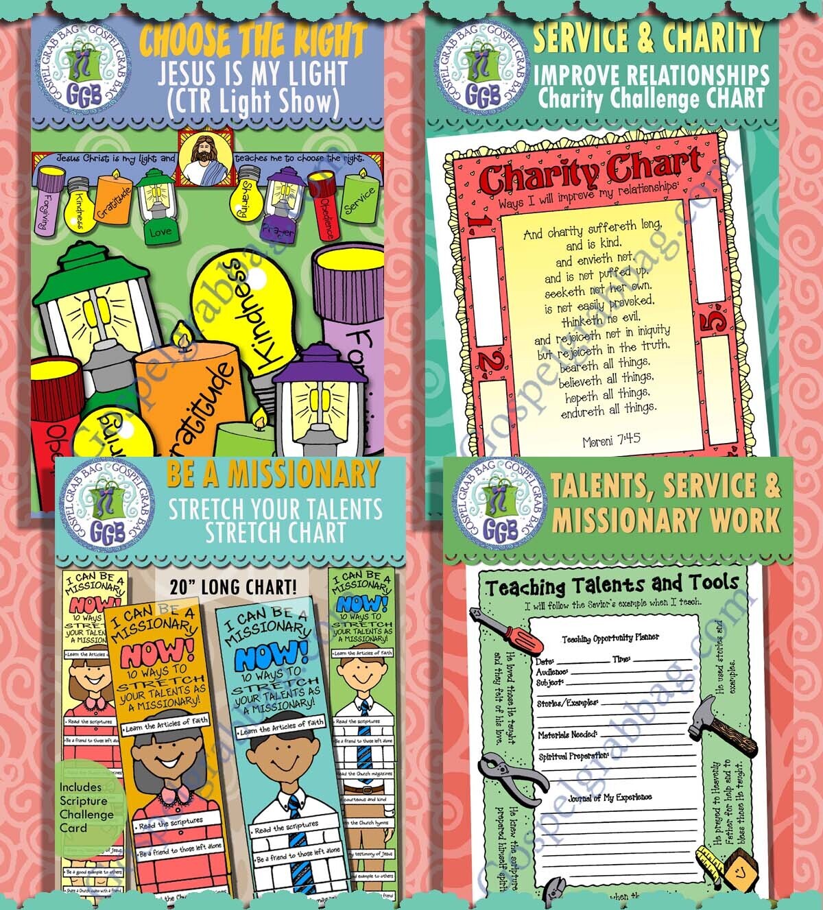 Sunday School Class “God Is Love” December (week 1) BUNDLE