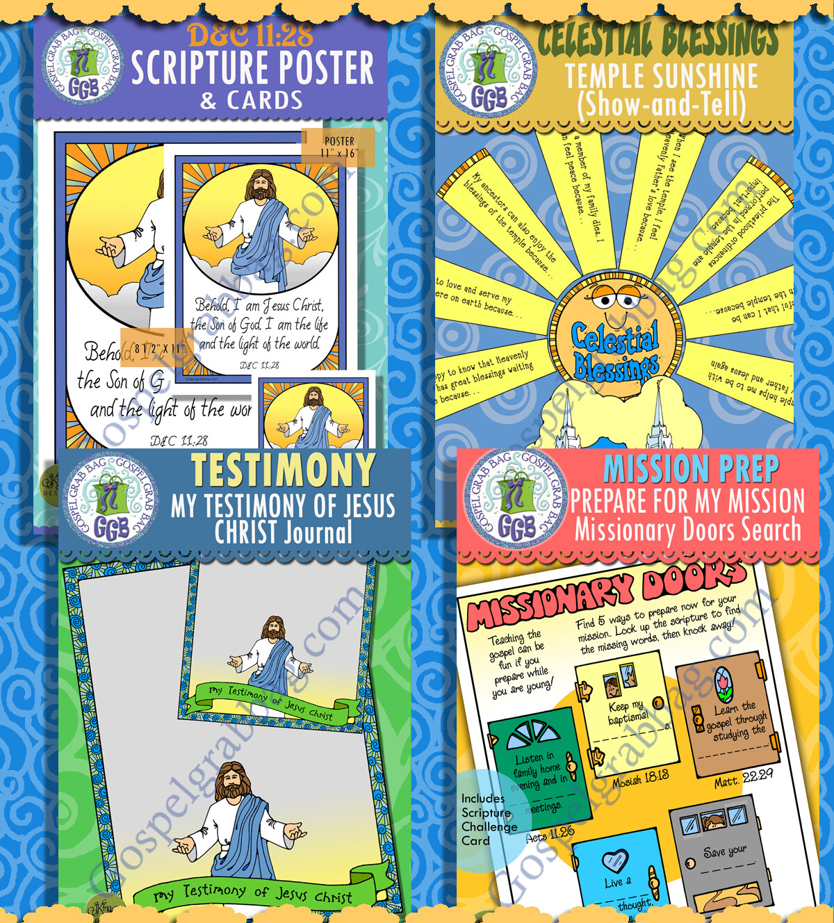 Sunday School Class “They Overcome ... by the Blood of the Lamb” December (week 3) BUNDLE