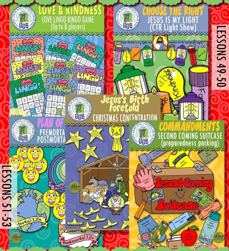 CFM New Testament December 2023 All Ages BUNDLE - Post-and-Present Activities
