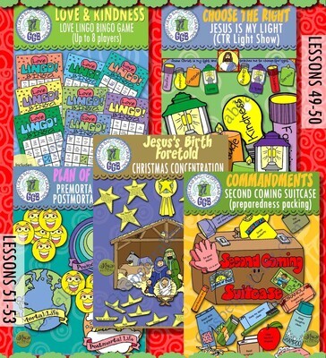 CFM New Testament December 2023 All Ages BUNDLE - Post-and-Present Activities