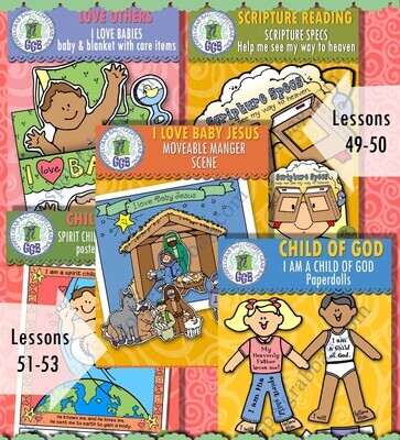 CFM New Testament December 2023 Ages 1-5 BUNDLE - Activities