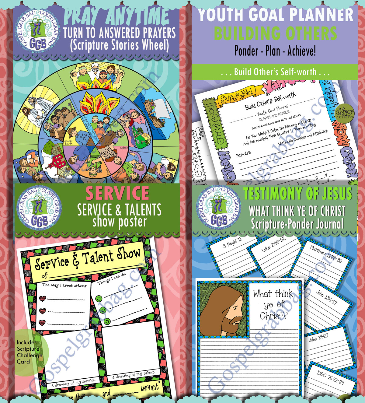 Youth Doctrinal Activities &quot;How Does Jesus Christ Make Heavenly Father’s Plan Possible?&quot; Dec. 10 Bundle 1