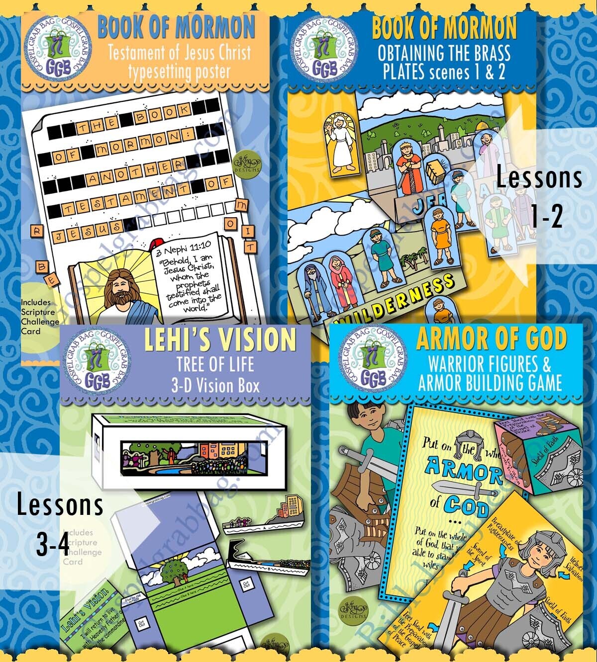 CFM Book of Mormon January 2024 Ages 8-11 BUNDLE - Activities
