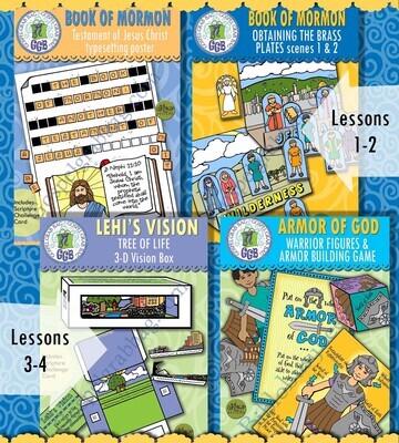 CFM Book of Mormon January 2024 Ages 8-11 BUNDLE - Activities