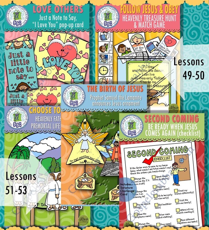 CFM New Testament December 2023 Ages 4-7 BUNDLE - Activities