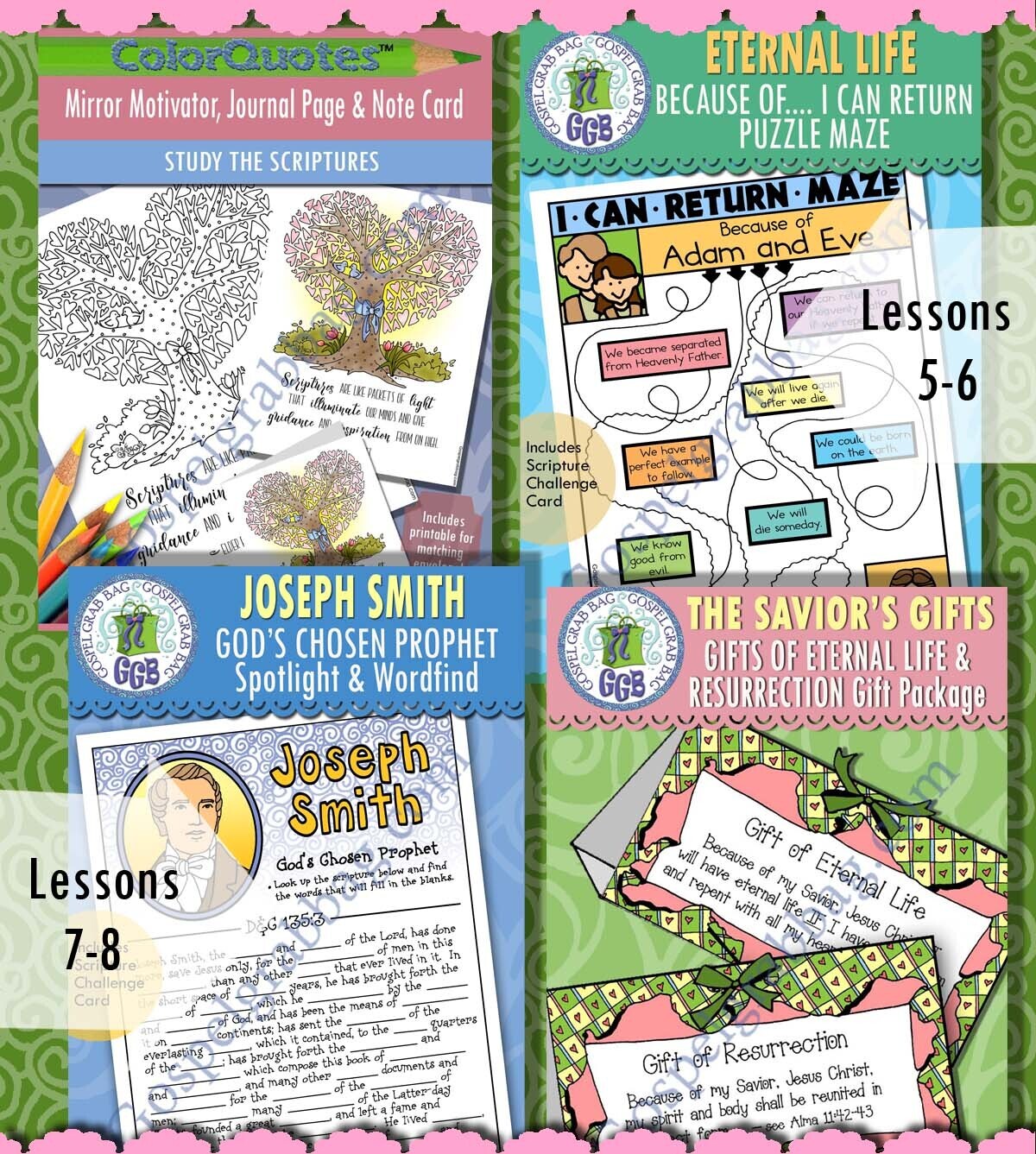 CFM Book of Mormon February 2024 TEENS BUNDLE - Activities
