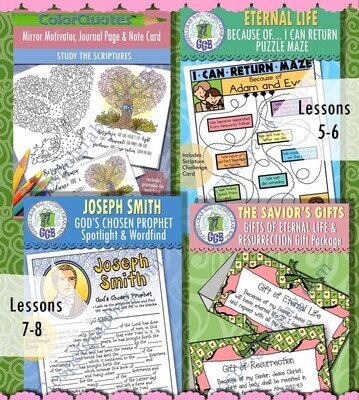 CFM Book of Mormon February 2024 TEENS BUNDLE - Activities