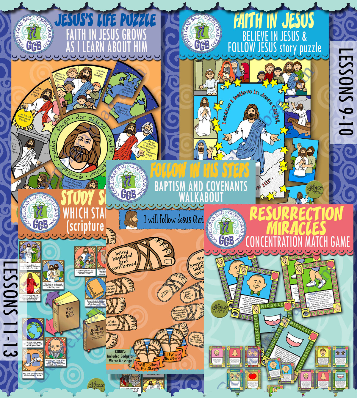 CFM Book of Mormon March 2024 All Ages BUNDLE - Post-and-Present Activities
