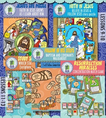 CFM Book of Mormon March 2024 All Ages BUNDLE - Post-and-Present Activities