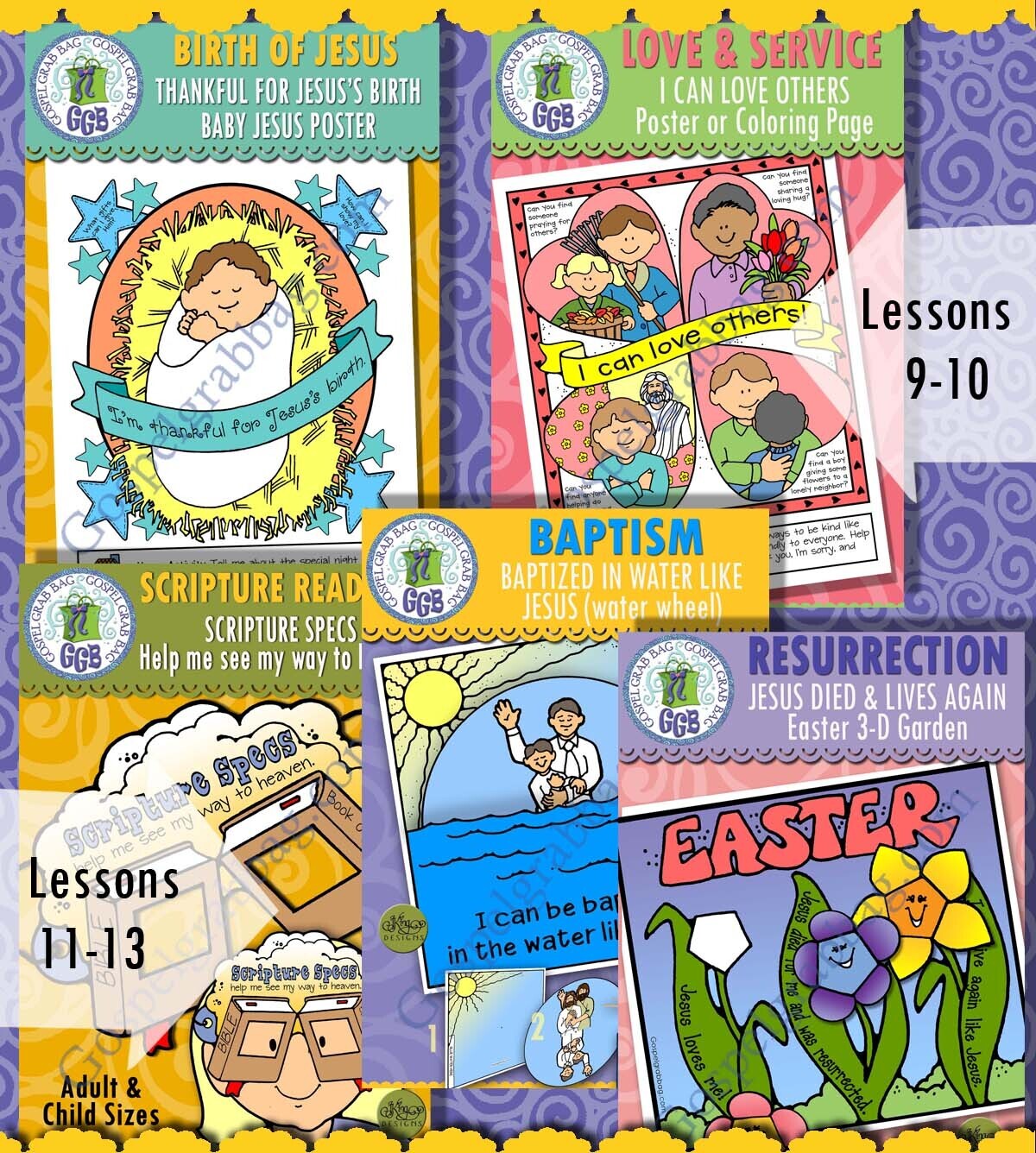 CFM Book of Mormon March 2024 Ages 1-5 BUNDLE - Activities