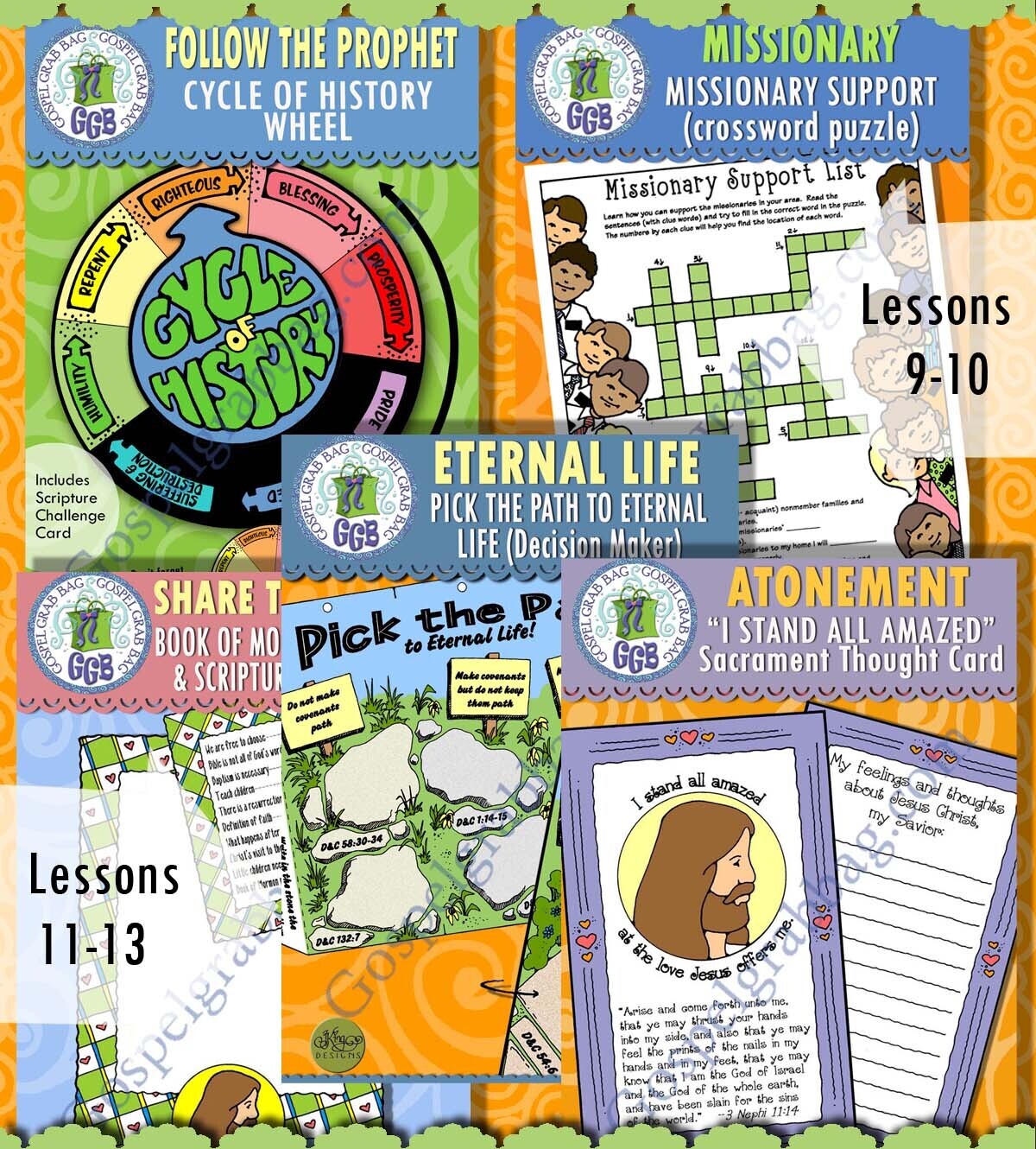 CFM Book of Mormon March 2024 TEENS BUNDLE - Activities