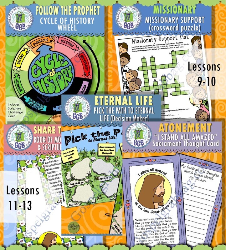 CFM Book of Mormon March 2024 TEENS BUNDLE - Activities
