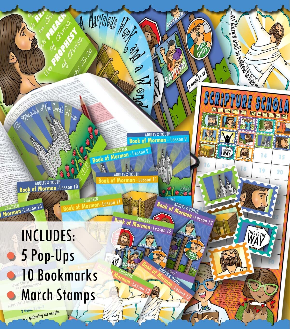 Scripture Scholar BUNDLE  for March (Book of Mormon)