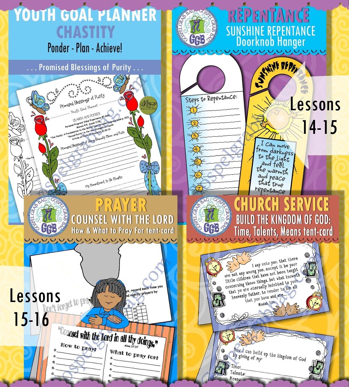 CFM Book of Mormon April 2024 TEENS BUNDLE - Activities