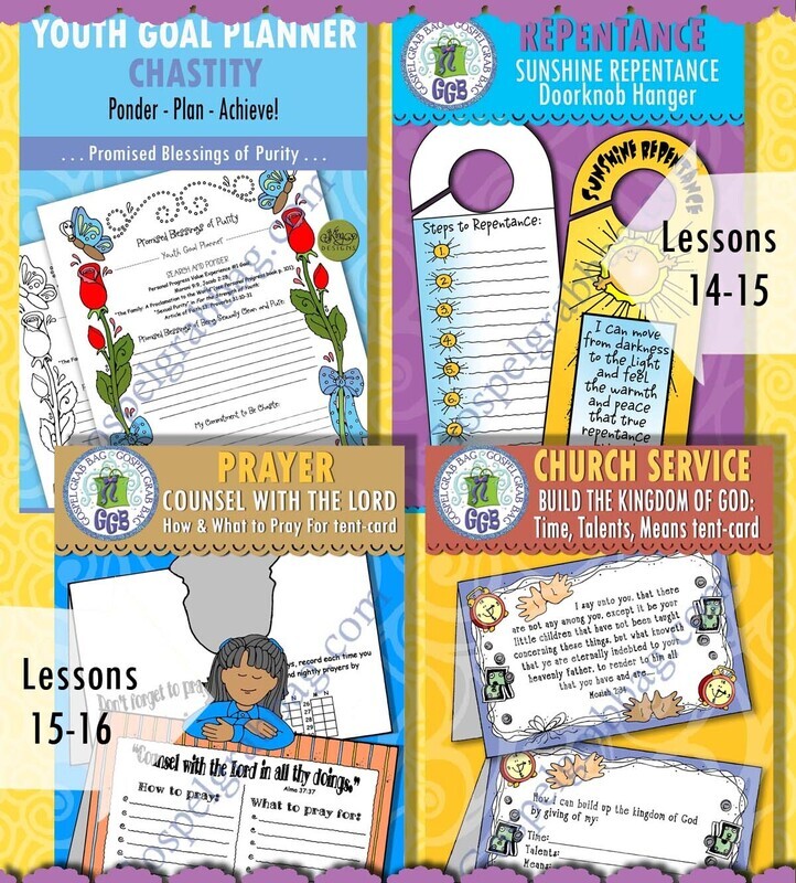 CFM Book of Mormon April 2024 TEENS BUNDLE - Activities