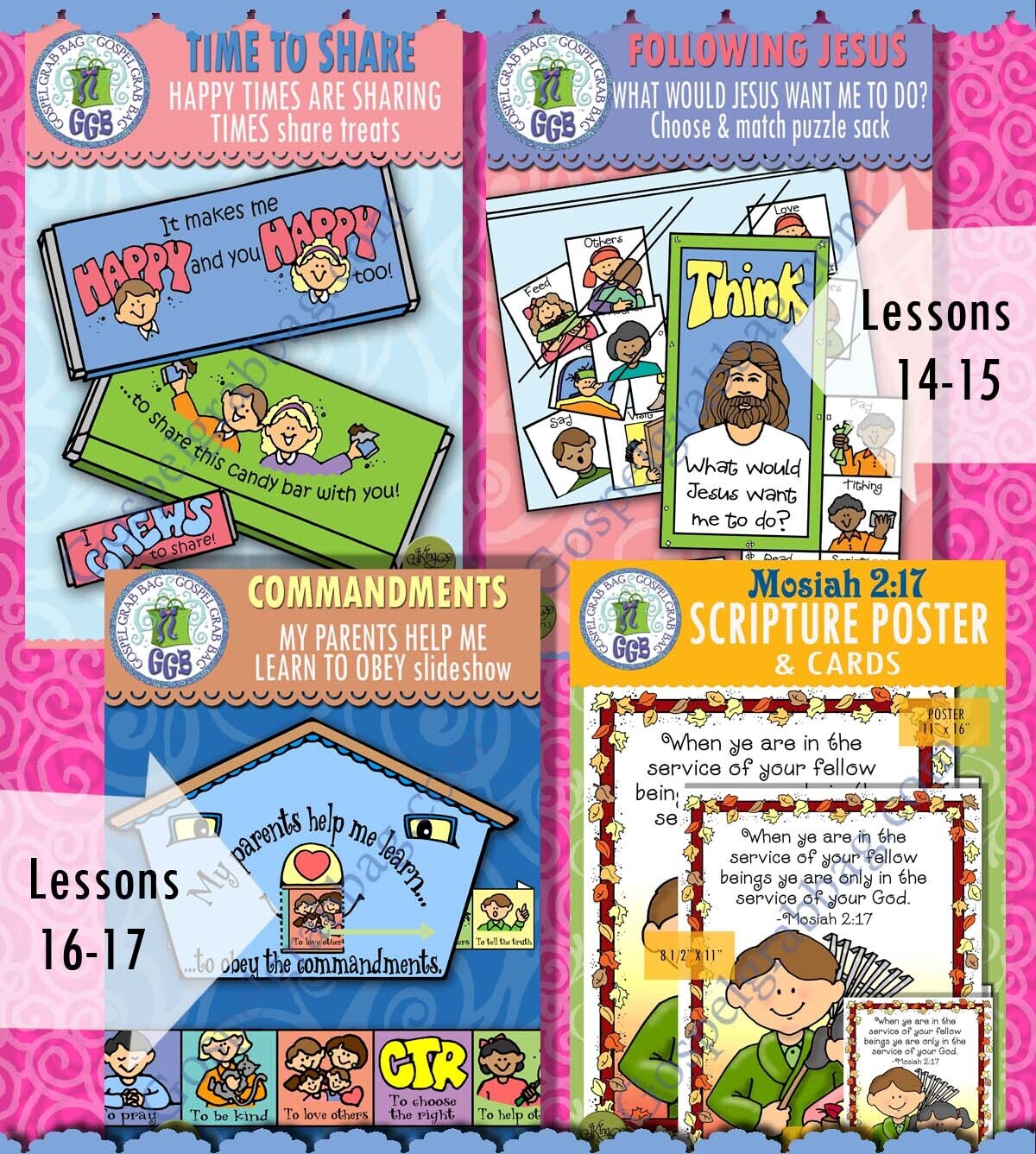 CFM Book of Mormon April 2024 Ages 4-7 BUNDLE - Activities