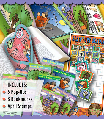 Scripture Scholar BUNDLE  for April (Book of Mormon)