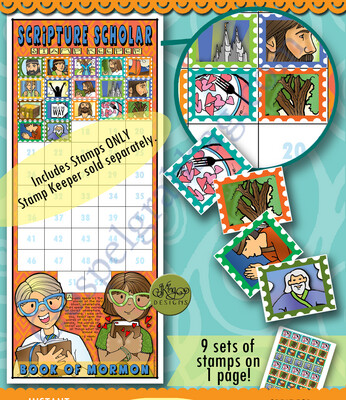 Scripture Scholar April Stamps (Book of Mormon)
