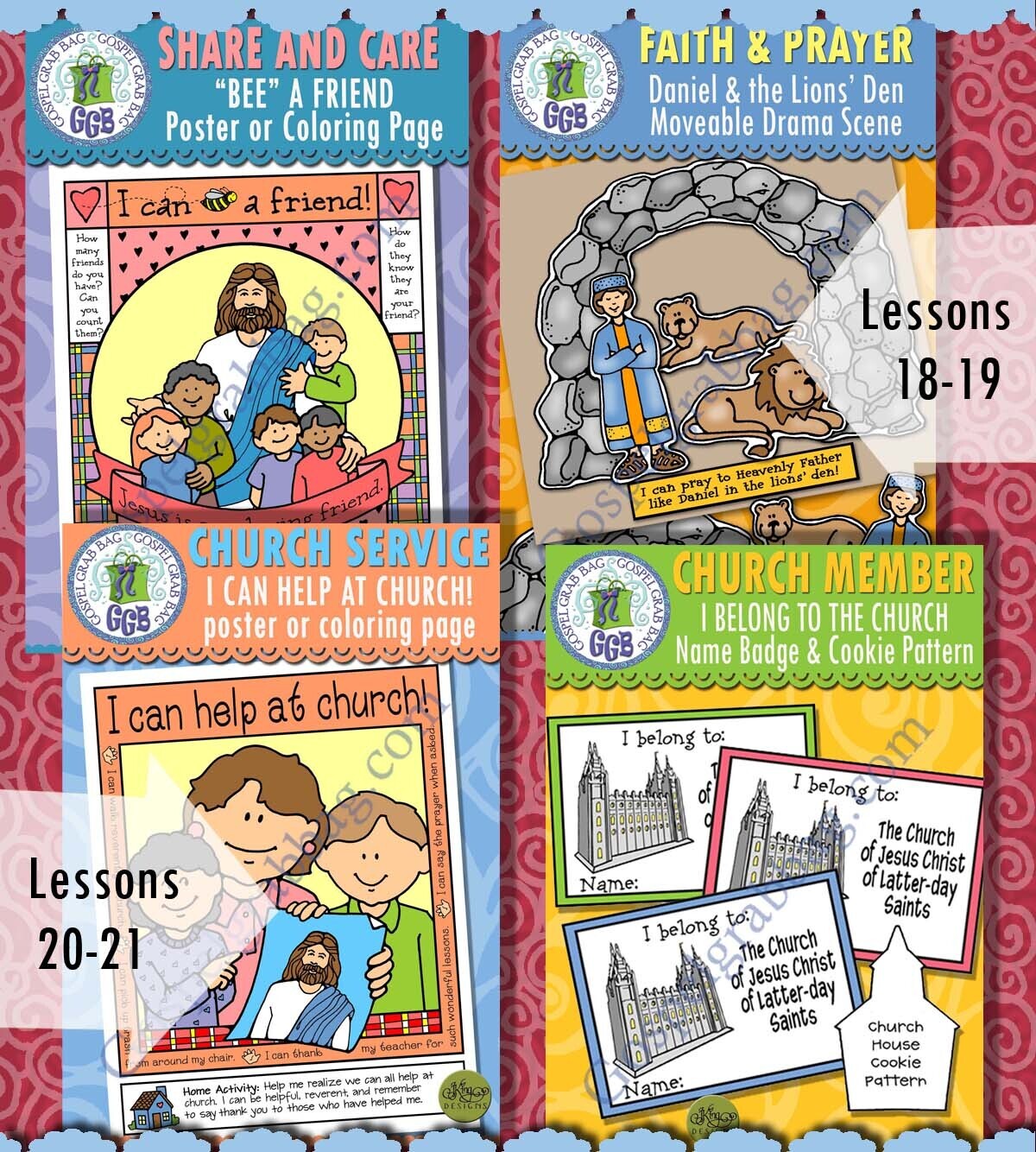 CFM Book of Mormon May 2024 Ages 1-5 BUNDLE - Activities