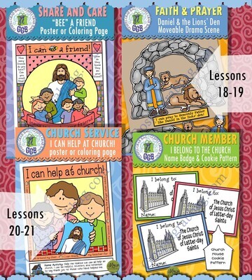 CFM Book of Mormon May 2024 Ages 1-5 BUNDLE - Activities