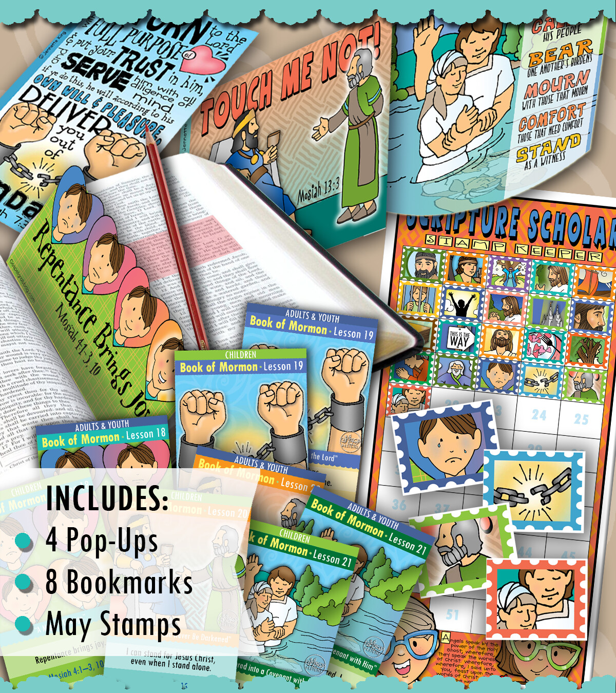 Scripture Scholar BUNDLE  for May (Book of Mormon)